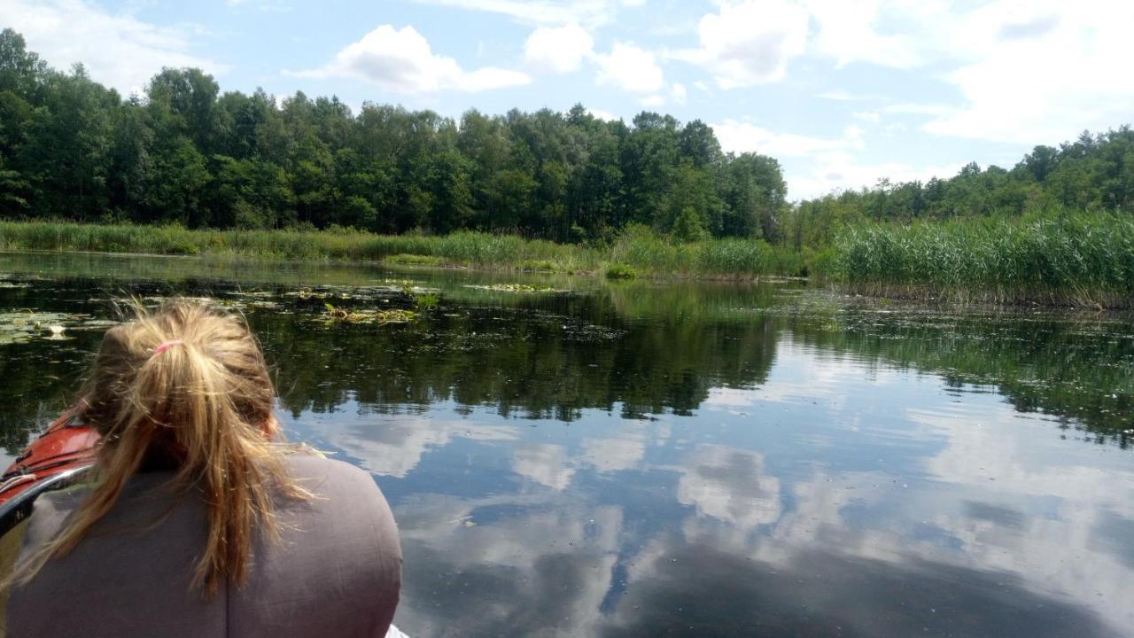 Domki Nad Jeziorem - Zalesie 7D Zalesie (Olsztyn) المظهر الخارجي الصورة