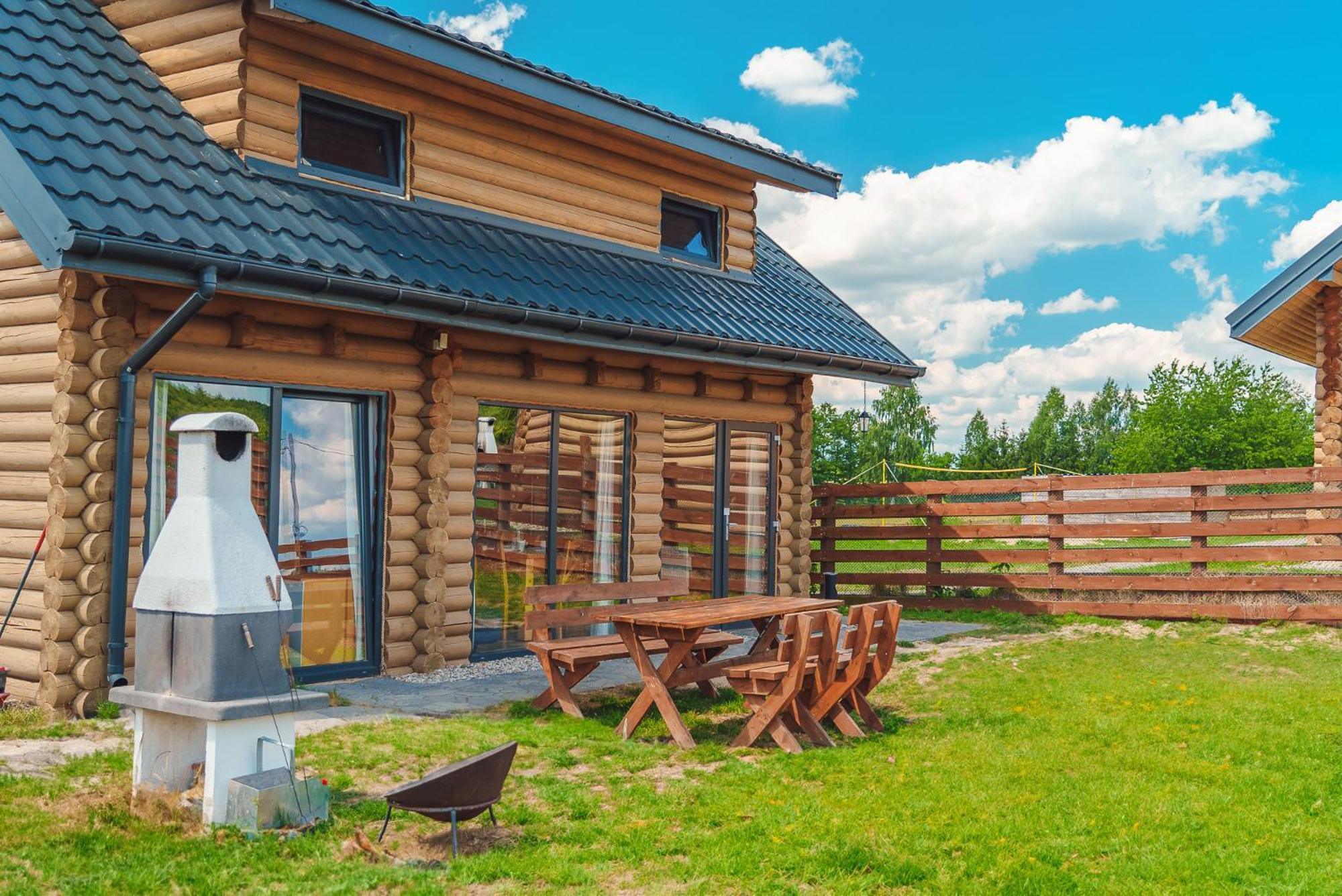 Domki Nad Jeziorem - Zalesie 7D Zalesie (Olsztyn) المظهر الخارجي الصورة
